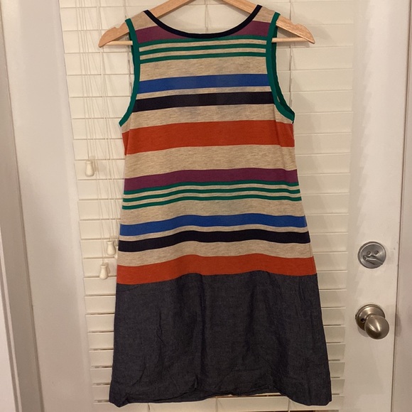 Summer dress - cotton top with denim bottom - Picture 4 of 5